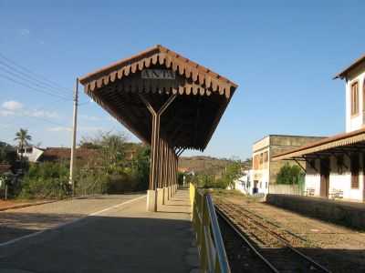 ESTAO FERROVIRIA, POR ANTONIO VITORINO DE SOUZA - ANTA - RJ